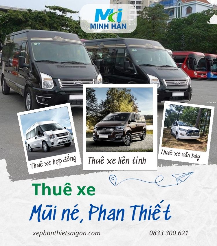 Bảng giá thuê xe Sài Gòn ⇄ Phan Thiết